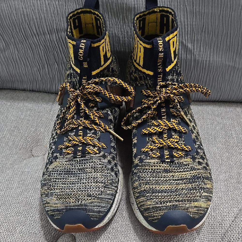 Puma Ignite EvoKnit BHM High Top Running Athletic Shoes Mens Size 8